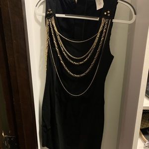 Pierre Balmain dress with chains size IT 44